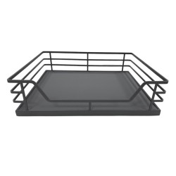 High basket-Column with 4 baskets to be built into a cabinet 300 mm, with smooth closing, with solid bottoms, Premium, graphite H 1270-1570 mm High basket-Column with 4 baskets to be built into a cabinet 300 mm, with smooth closing, with solid bottoms, Premium, graphite H 1270-1570 mm