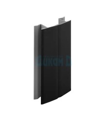 Breakable PVC corner for base - gloss black