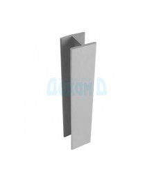 PVC connector for base - aluminum
