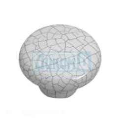 Furniture handle P514 ball cracked porcelain