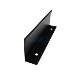Furniture handle L-shaped black matt Furniture handle L-shaped black matt