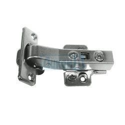 Furniture hinge 135 degrees /+ 45°/ with 3D clip plate and shock absorber, Evo Line