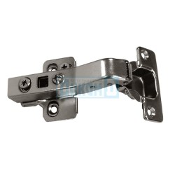 Furniture hinge 135 degrees /+ 45°/ with 3D clip plate and shock absorber, Evo Line