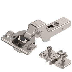 Furniture hinge Blum, Clip Top Blumotion 110° with 3D plate with EXPANDO split dowels Furniture hinge Blum, Clip Top Blumotion 110° with 3D plate with EXPANDO split dowels