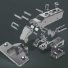Mechanisms and materials for furniture doors