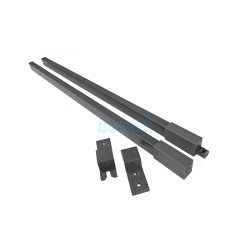 Flat extension for SLIM BOX side sliders, Graphite