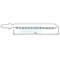 Reversible serging knife for face cutting 3102-100