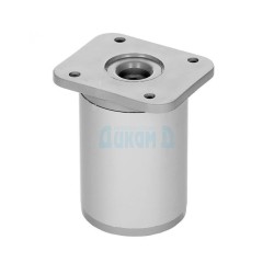Adjustable aluminum round leg with upper adjustment Ф40 mm