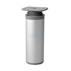 Adjustable aluminum round leg with upper adjustment Ф40 mm