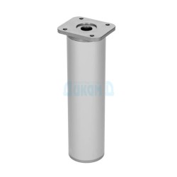 Adjustable aluminum round leg with upper adjustment Ф40 mm