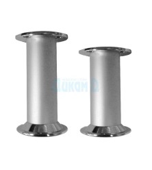 Adjustable round leg with round bar