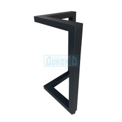 Table leg - corner base with adjustment