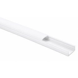 Profile for LED strip for external installation white matt AP207-3