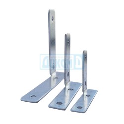 Cantilever plate curved