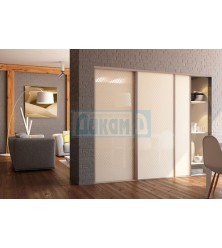 Sliding system for glass wardrobe doors ELEGANT champagne SEVEROL