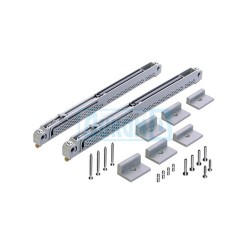 Sliding wardrobe system IDEA with top guide aluminum SEVEROL