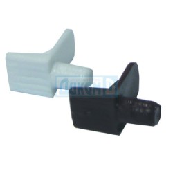 Shelf support plastic F5 mm