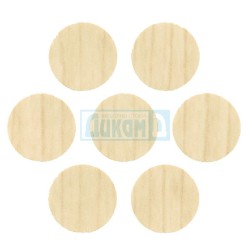 Self-adhesive screw plugs - colored