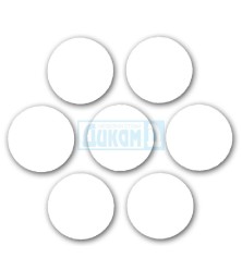 Self-adhesive screw caps