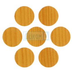 Self-adhesive screw plugs - colored