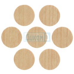 Self-adhesive screw plugs - colored