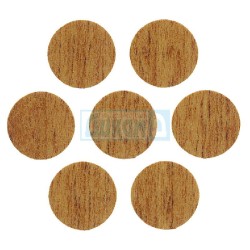 Self-adhesive screw plugs - colored